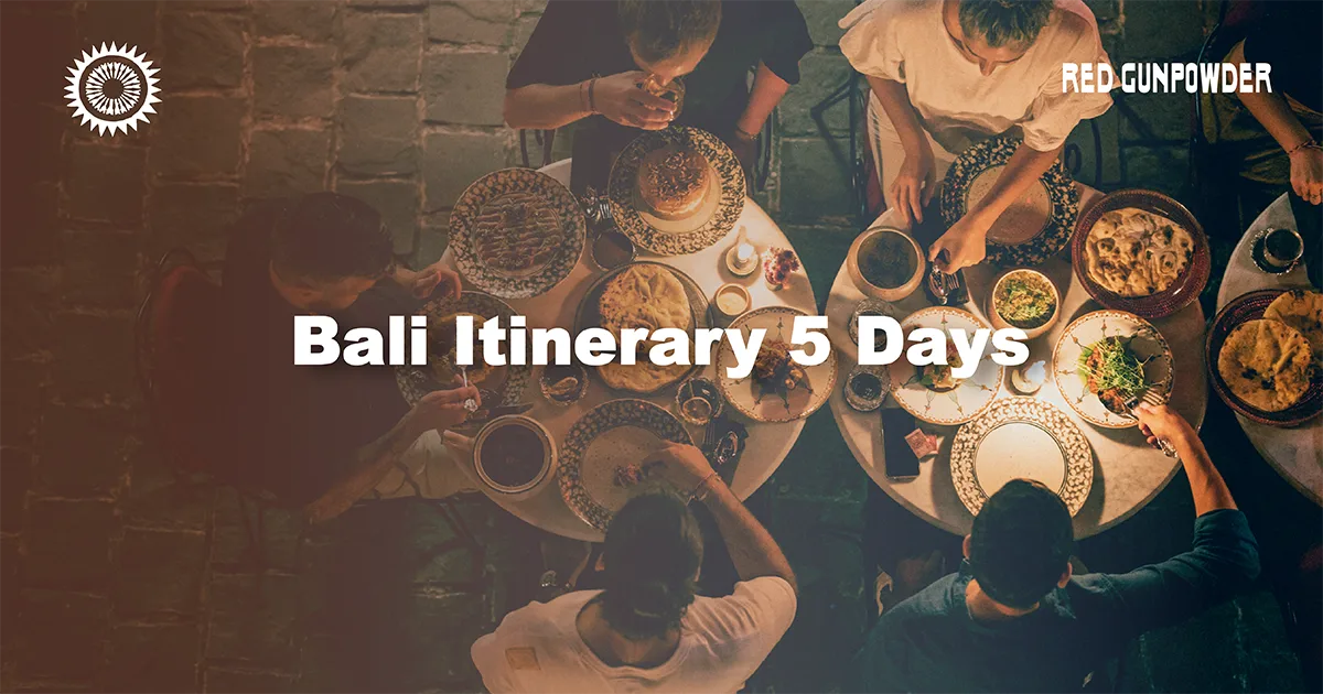 bali itinerary 5 days